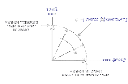 TIME - SPACE CONSTANT MOTION VECTORS